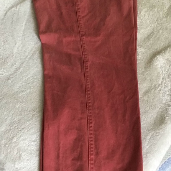 Daniel Cremieux cotton slacks rust color 32”x30”🌴 great look for spring - Picture 5 of 12